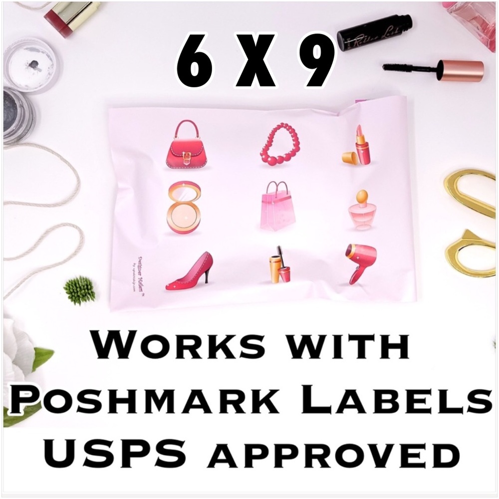 50 6X9 Poly Mailers Makeup Shipping Envelopes PRICE IS FIRM - Picture 5 of 8